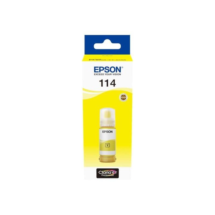 Epson 114 Amarelo Frasco de Tinta Pigmentada Original - C13T07B440