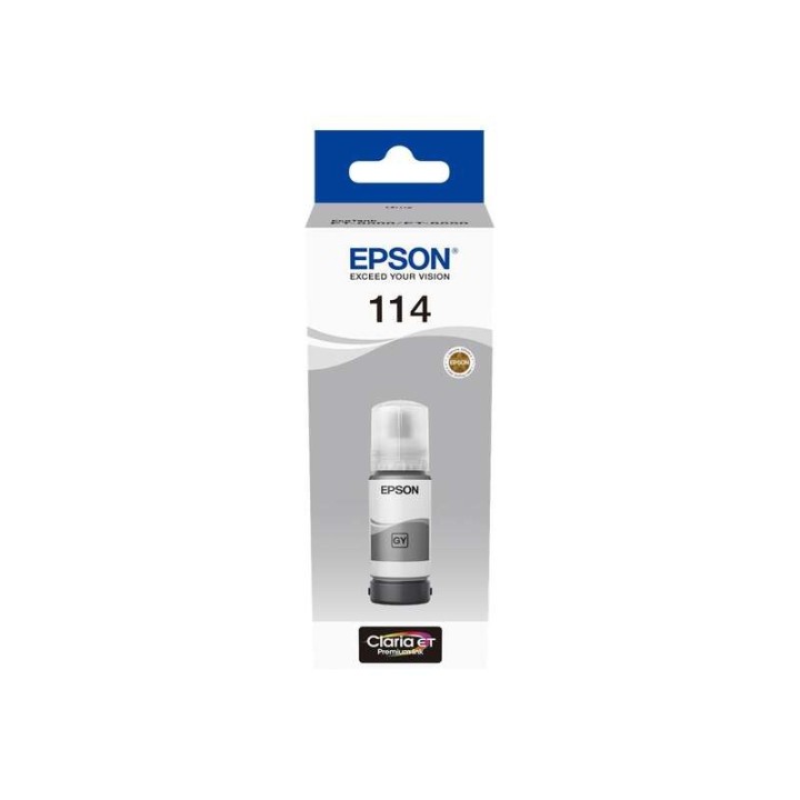 Epson 114 Cinzento Frasco de Tinta Pigmentada Original - C13T07B540