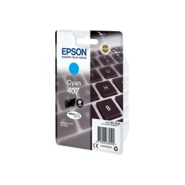 Epson 407 Ciano Tinteiro Original - C13T07U240