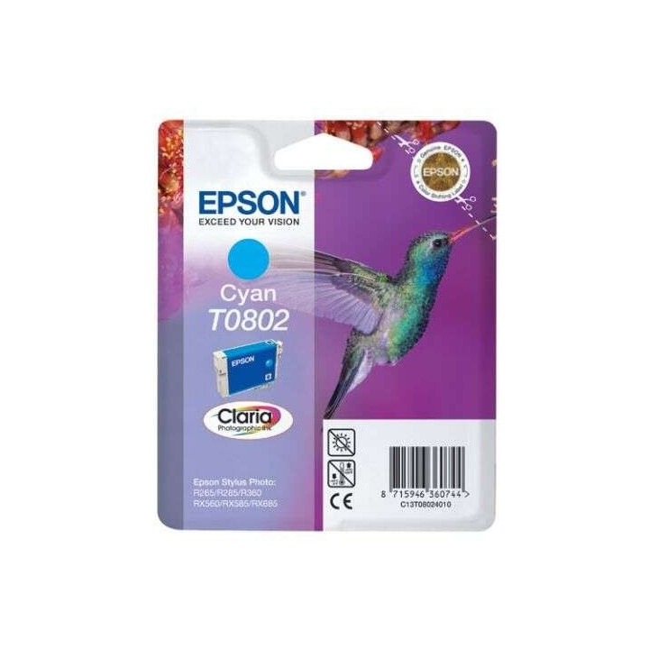 Epson T0802 Ciano Tinteiro Original - C13T08024011