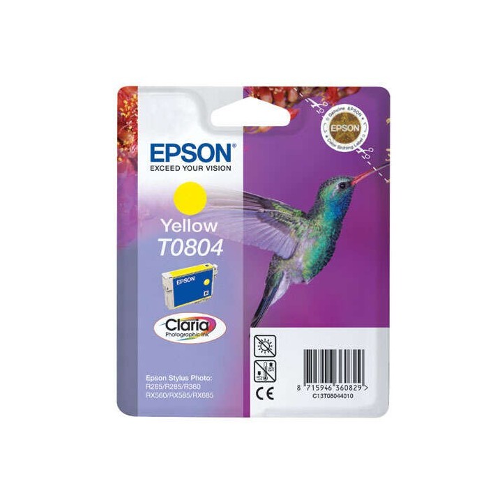 Epson T0804 Amarelo Tinteiro Original - C13T08044011