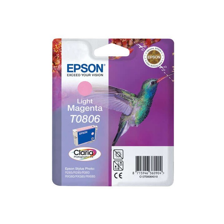 Epson T0806 Magenta Light Tinteiro Original - C13T08064011
