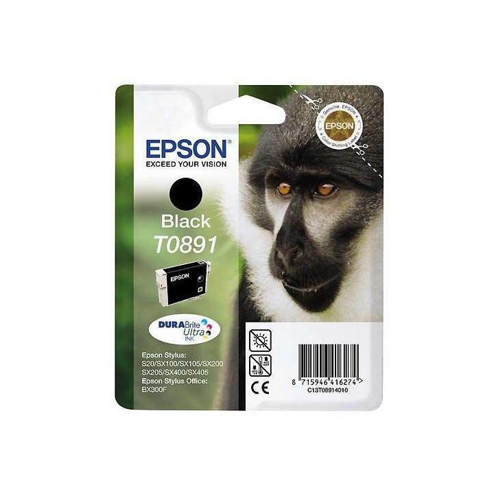Epson T0891 Preto Tinteiro Original - C13T08914011