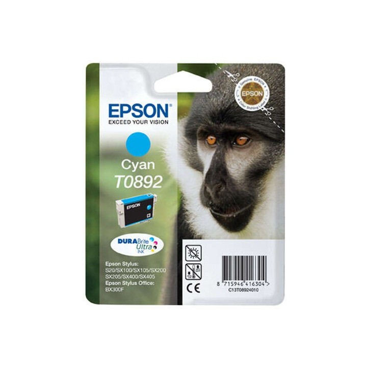 Epson T0892 Ciano Tinteiro Original - C13T08924011