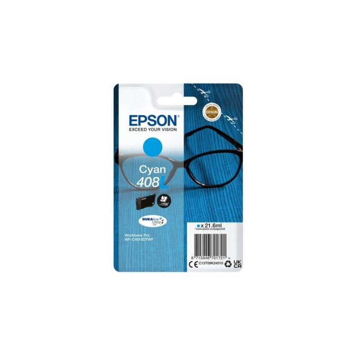 Epson 408L Ciano Tinteiro Original - C13T09K24010