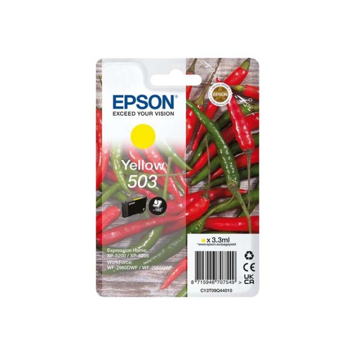 Epson 503 Amarelo Tinteiro Original - C13T09Q44010