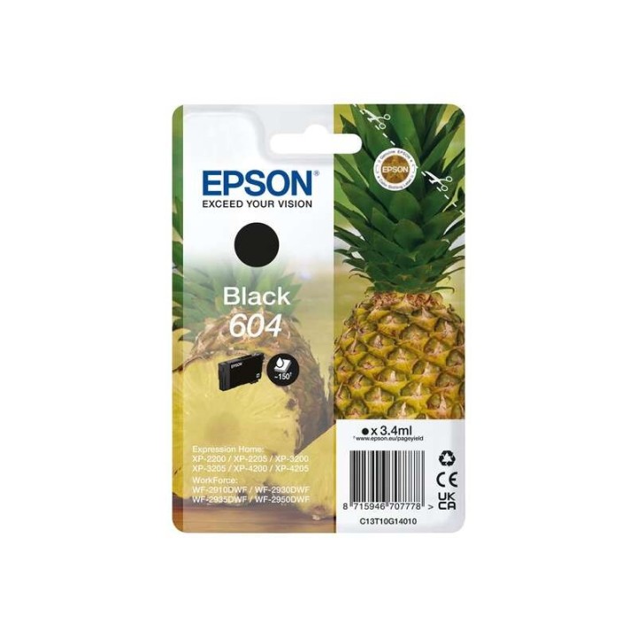 Epson 604 Preto Tinteiro Original - C13T10G14010
