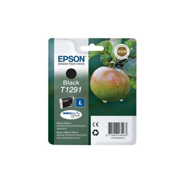 Epson T1291 Preto Tinteiro Original - C13T12914012