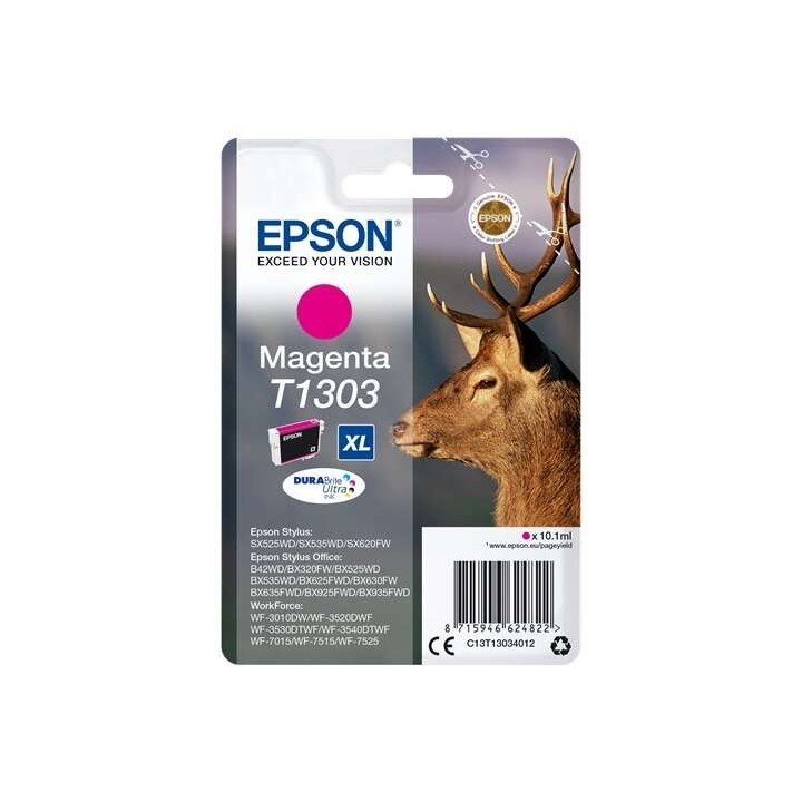 Epson T1303 Magenta Tinteiro Original - C13T13034012