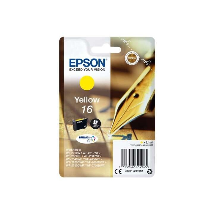 Epson T1624 Amarelo Tinteiro Original - C13T16244012