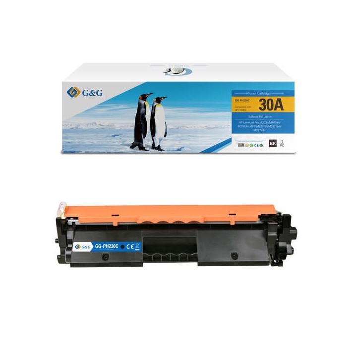 G&G HP CF230A Preto Toner Compatível
