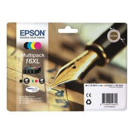 Epson T1636 Pack de 4 Cartuchos de Tinta Originais - C13T16364012