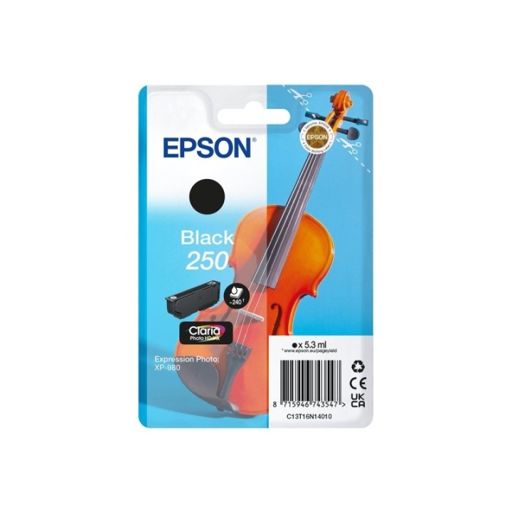 Epson 250 Preto Tinteiro Original - C13T16N14010