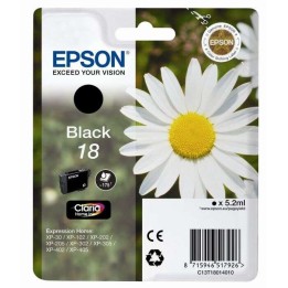 Epson T1801 (18) Preto Tinteiro Original - C13T18014012