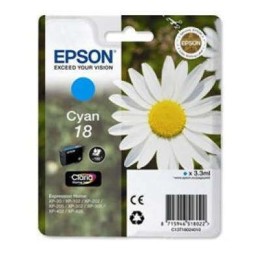 Epson T1802 (18) Ciano Tinteiro Original - C13T18024012