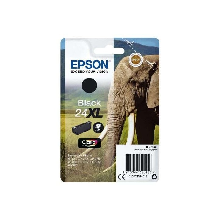 Epson T2431 (24XL) Preto Tinteiro Original - C13T24314012