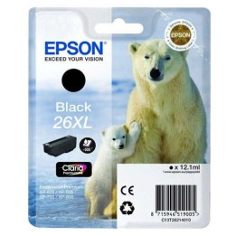 Epson T2621 (26XL) Preto Tinteiro Original - C13T26214012