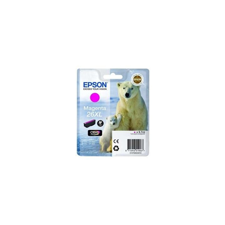 Epson T2633 (26XL) Magenta Tinteiro Original - C13T26334012