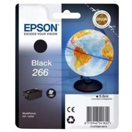 Epson T266 Preto Tinteiro Original - C13T26614010