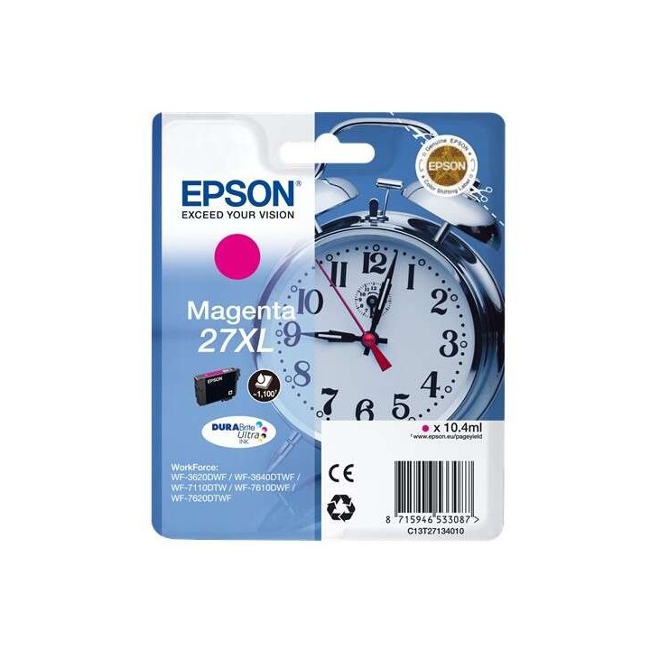 Epson T2713 (27XL) Magenta Tinteiro Original - C13T27134012