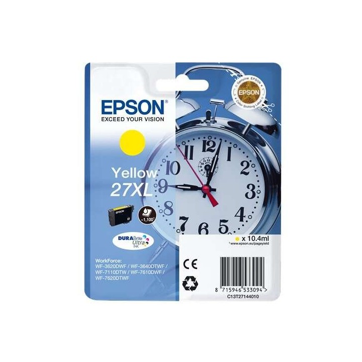 Epson T2714 (27XL) Amarelo Tinteiro Original - C13T27144012
