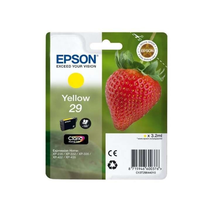 Epson T2984 (29) Amarelo Tinteiro Original - C13T29844012