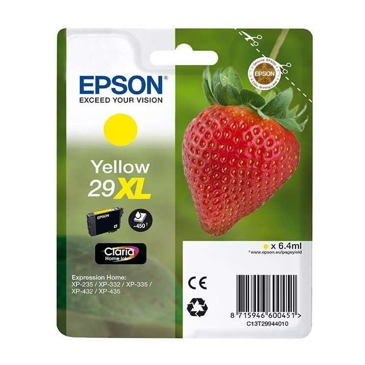 Epson T2994 (29XL) Amarelo Tinteiro Original - C13T29944012