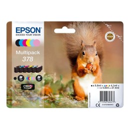 Epson 378 Pack de 6 Cartuchos de Tinta Originais - C13T37884010