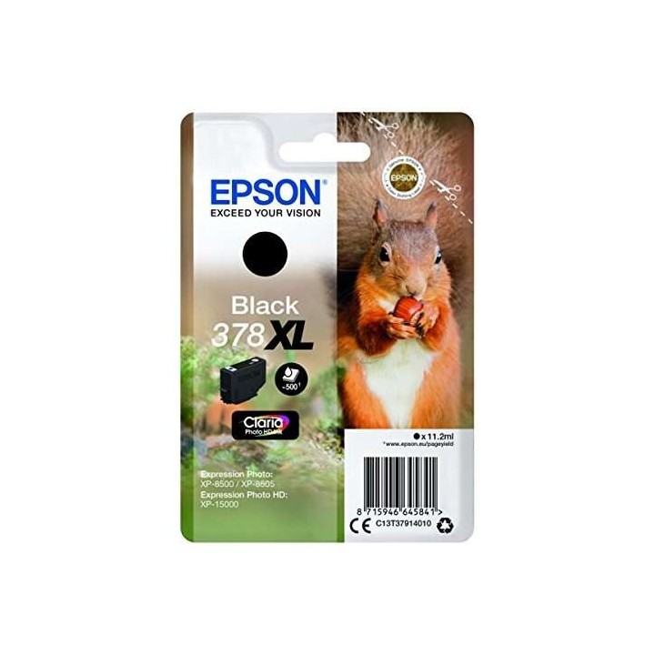 Epson 378XL Preto Tinteiro Original - C13T37914010