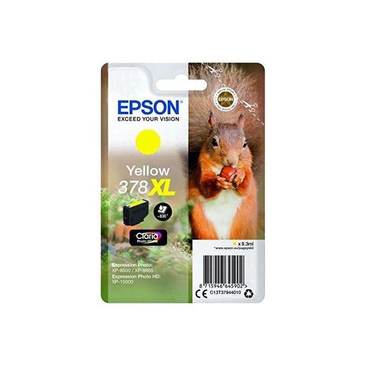 Epson 378XL Amarelo Tinteiro Original - C13T37944010
