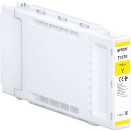 Epson T41R4 Amarelo Tinteiro UltraChrome XD2 Original - C13T41R440