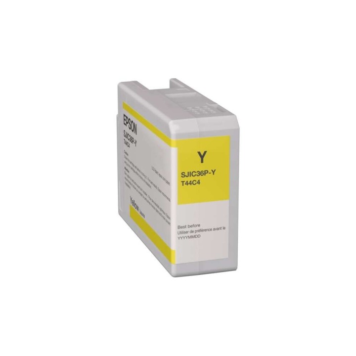 Epson SJIC36P Amarelo Tinteiro Original - C13T44C440/SJIC36P(Y)