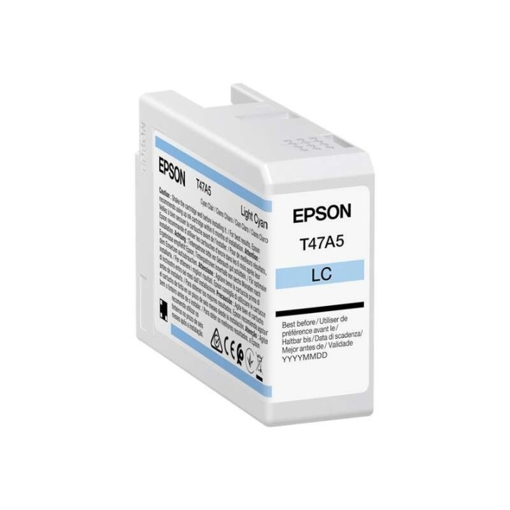 Epson T47A5 Ciano Light Tinteiro Original - C13T47A500