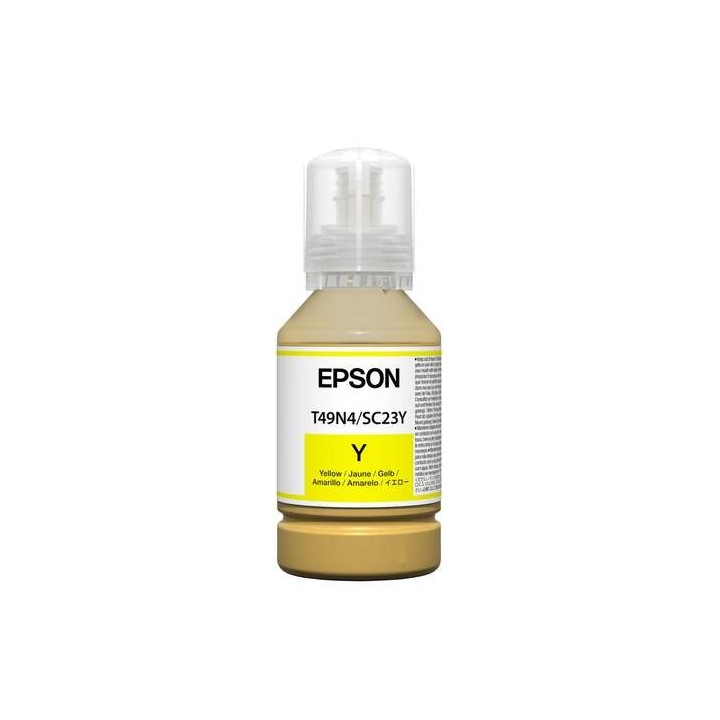 Epson T49H4 Amarelo Frasco de Tinta Original - C13T49H400
