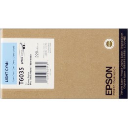 Epson T6035 Ciano Light Tinteiro Original - C13T603500
