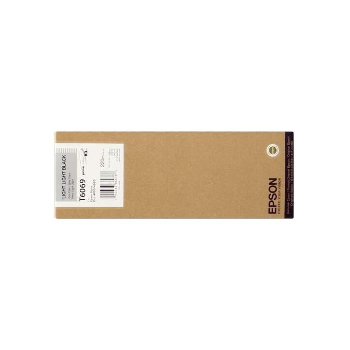 Epson T6069 Preto Light Light Tinteiro Original - C13T606900