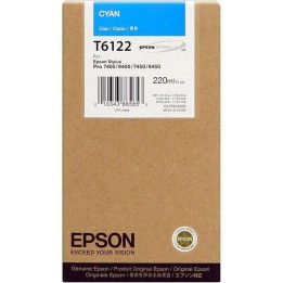 Epson T6122 Ciano Tinteiro Original - C13T612200