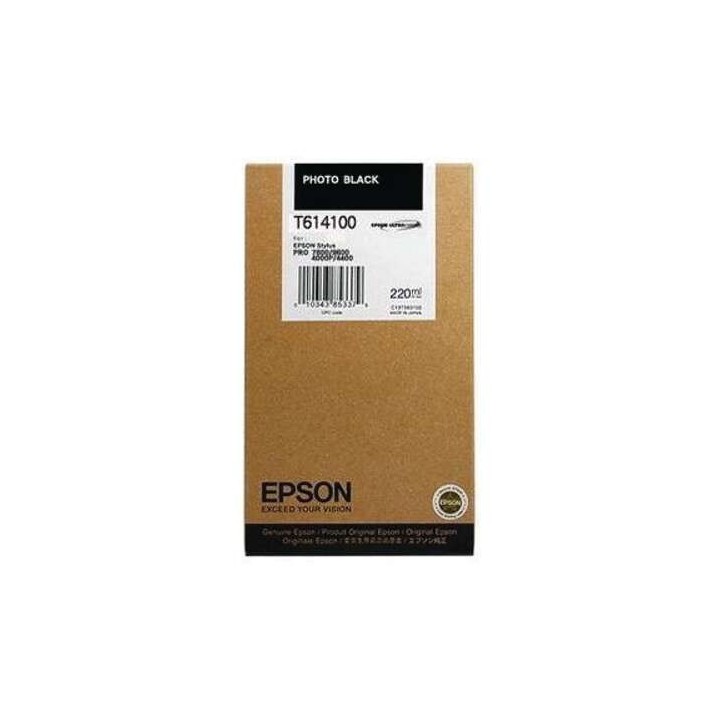 Epson T6141 Preto Photo Tinteiro Original - C13T614100