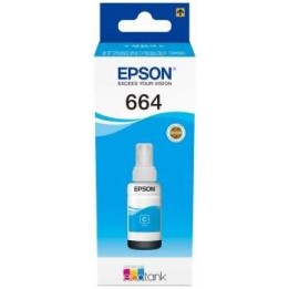 Epson T6642 Ciano Frasco de Tinta Original - C13T664240