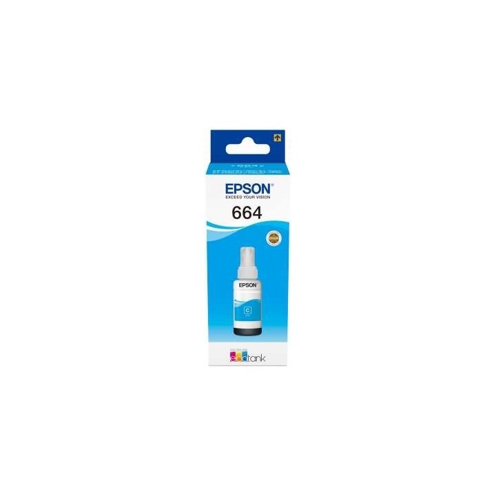 Epson T6642 Ciano Frasco de Tinta Original - C13T664240