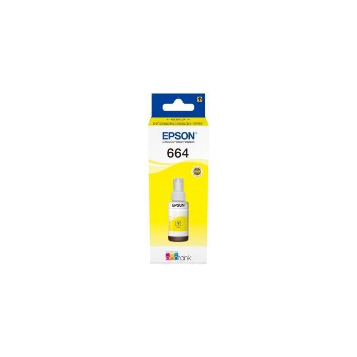 Epson T6644 Amarelo Frasco de Tinta Original - C13T664440