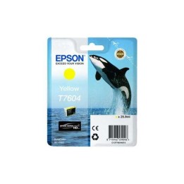 Epson T7604 Amarelo Tinteiro Original - C13T76044010