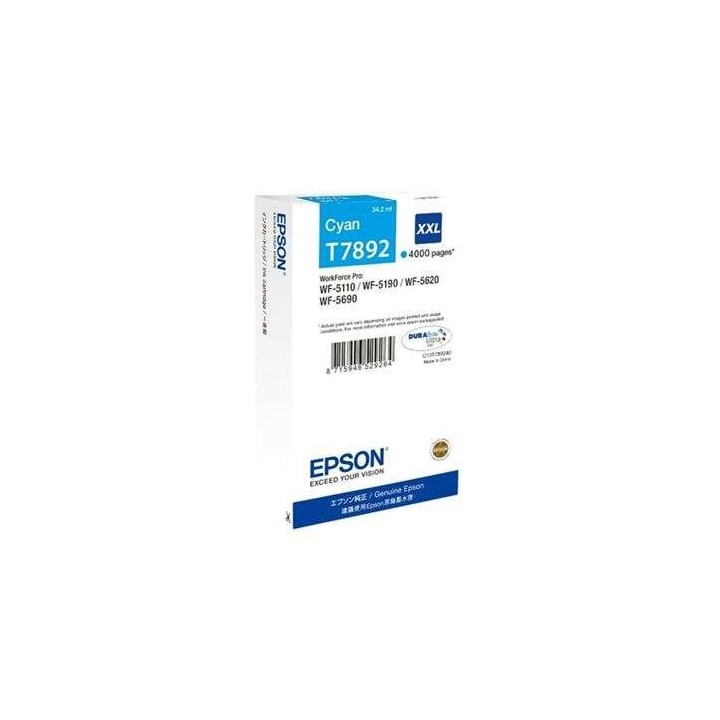 Epson T7892 Ciano Tinteiro Original - C13T789240