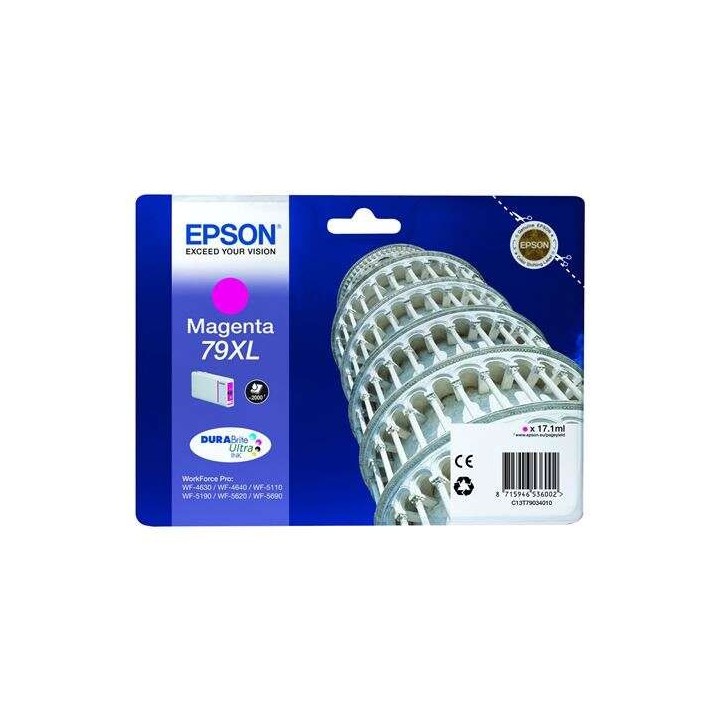Epson T7903 (79XL) Magenta Tinteiro Original - C13T79034010