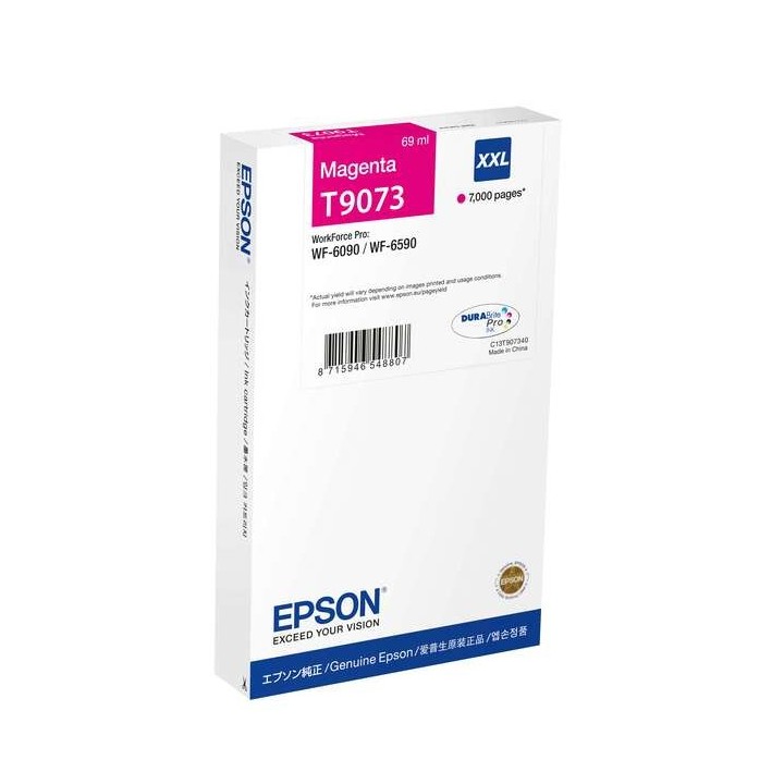 Epson T9073 Magenta Tinteiro Original - C13T907340
