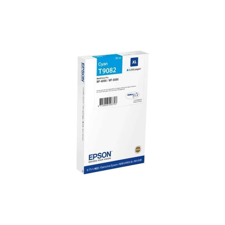 Epson T9082 Ciano Tinteiro Original - C13T908240