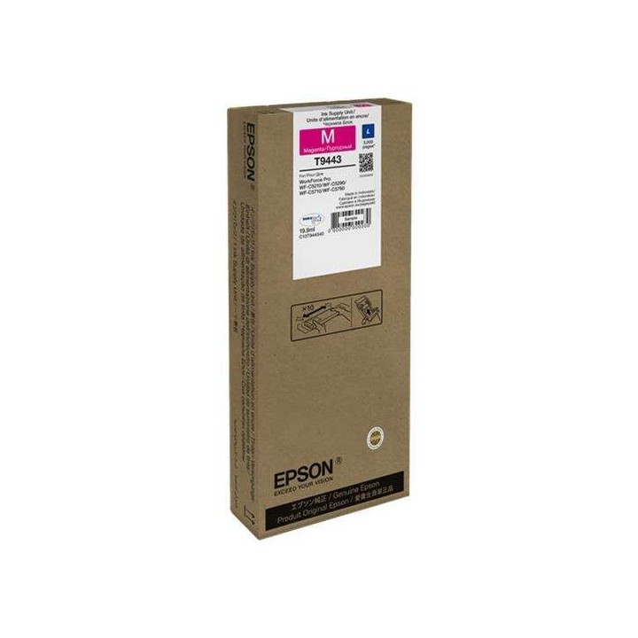 Epson T9443 Magenta Tinteiro Original - C13T944340