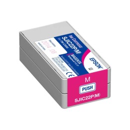Epson SJIC22P Magenta Tinteiro Original - C33S020603/SJIC22P(M)