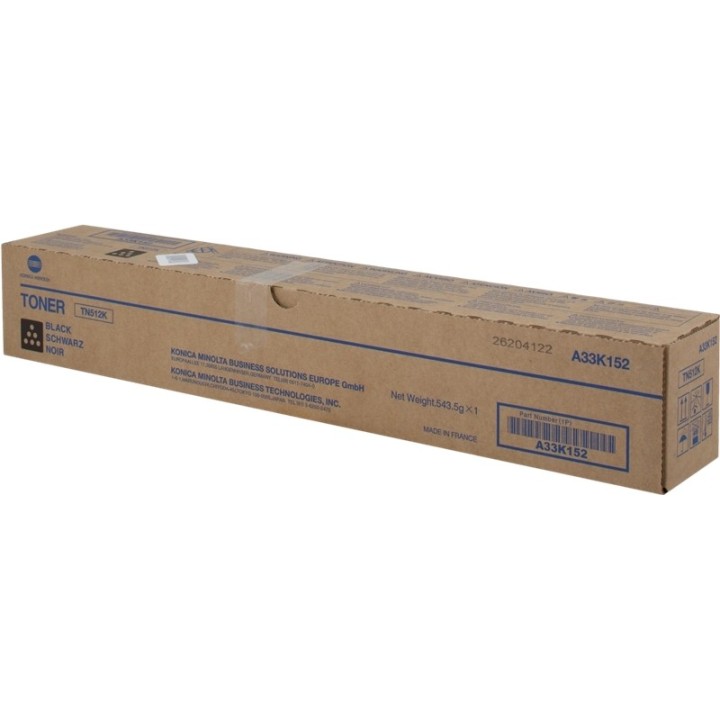 Konica Minolta TN512 Preto Toner Original - TN512K/A33K152