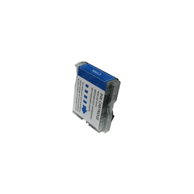 Compativel 38ML Brother  LC51 LC970 LC1000 Azul